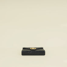 Gucci Black GG Marmont Wallet on Chain