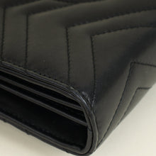 Gucci Black GG Marmont Wallet on Chain