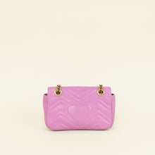 Gucci Pink GG Marmont Small Shoulder Bag