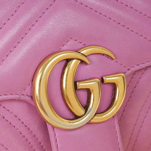 Gucci Pink GG Marmont Small Shoulder Bag