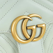 Gucci Pastel Green GG Marmont Small Shoulder Bag