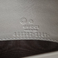 Gucci Grey GG Micro Guccissima Strap Wallet