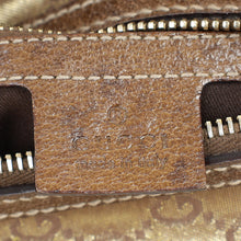 Gucci Metallic Bronze GG Lurex Heart Lock Boston Bag