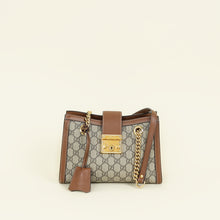 Gucci Bicolor GG Supreme Padlock Tote Small Bag