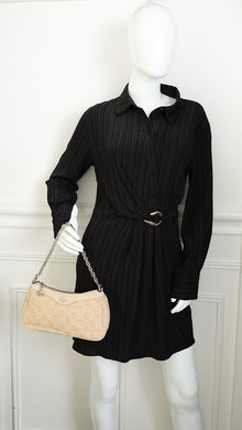 Gucci Beige GG Ophidia Denim Small Shoulder Bag