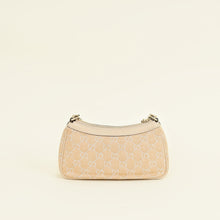 Gucci Beige GG Ophidia Denim Small Shoulder Bag