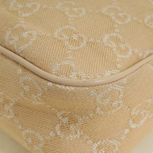 Gucci Beige GG Ophidia Denim Small Shoulder Bag