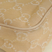 Gucci Beige GG Ophidia Denim Small Shoulder Bag