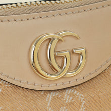 Gucci Beige GG Ophidia Denim Small Shoulder Bag