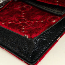 Gucci Burgundy Velvet Dionysus Super Mini Bag