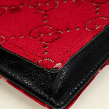 Gucci Burgundy Velvet Dionysus Super Mini Bag