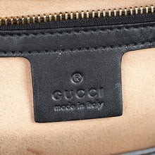 Gucci Black GG Guccissima Padlock Large Shoulder Bag