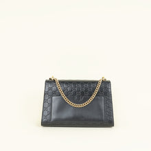 Gucci Black GG Guccissima Padlock Large Shoulder Bag