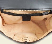 Gucci Black GG Guccissima Padlock Large Shoulder Bag
