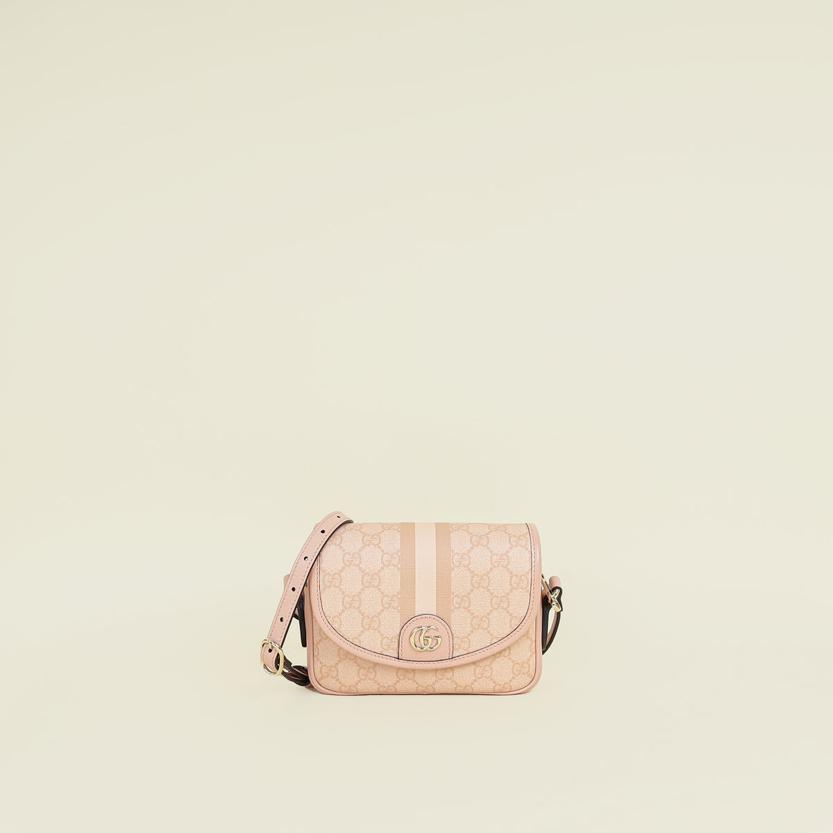 Gucci Pink Peach Ophidia GG Shoulder Bag