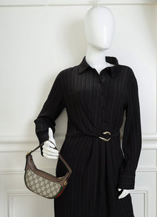 Gucci Ebony GG Supreme Small Ophidia Bag