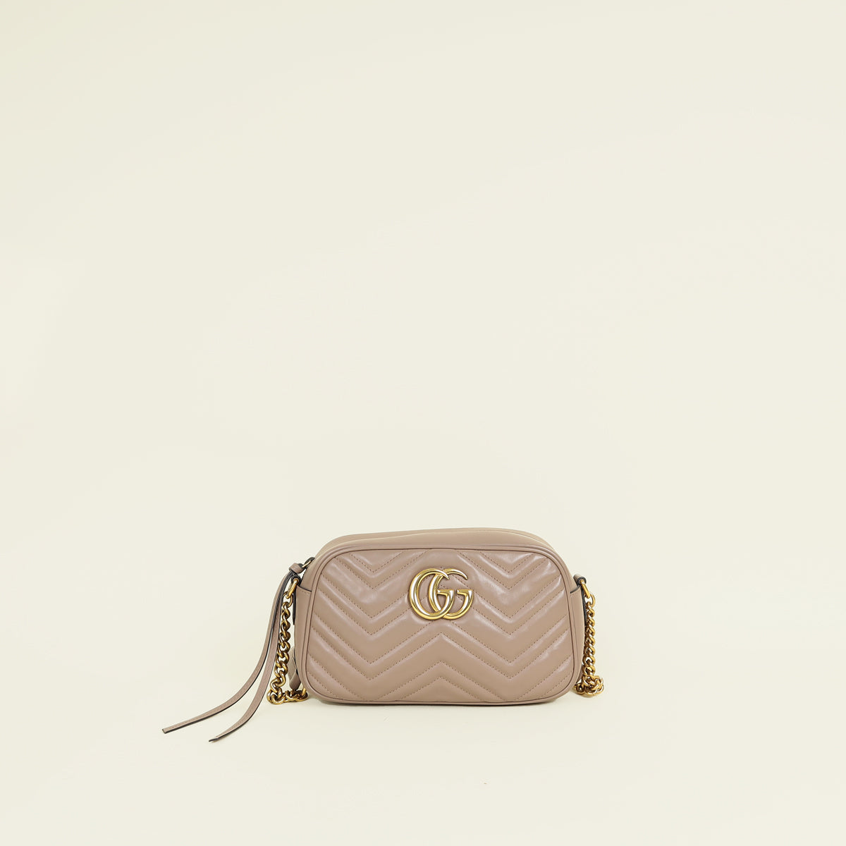 Gucci Dusty Pink GG Marmont Camera Small Bag