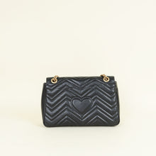 Gucci Black GG Marmont Large Shoulder Bag