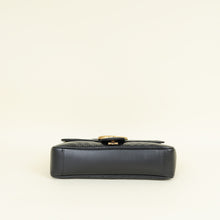Gucci Black GG Marmont Large Shoulder Bag