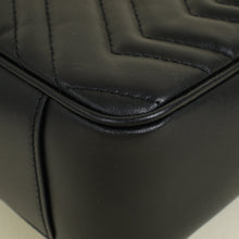 Gucci Black GG Marmont Large Shoulder Bag