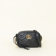 Gucci Black GG Marmont Mini Camera Bag