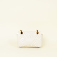 Gucci Cream Ivory GG Marmont Small Shoulder Bag