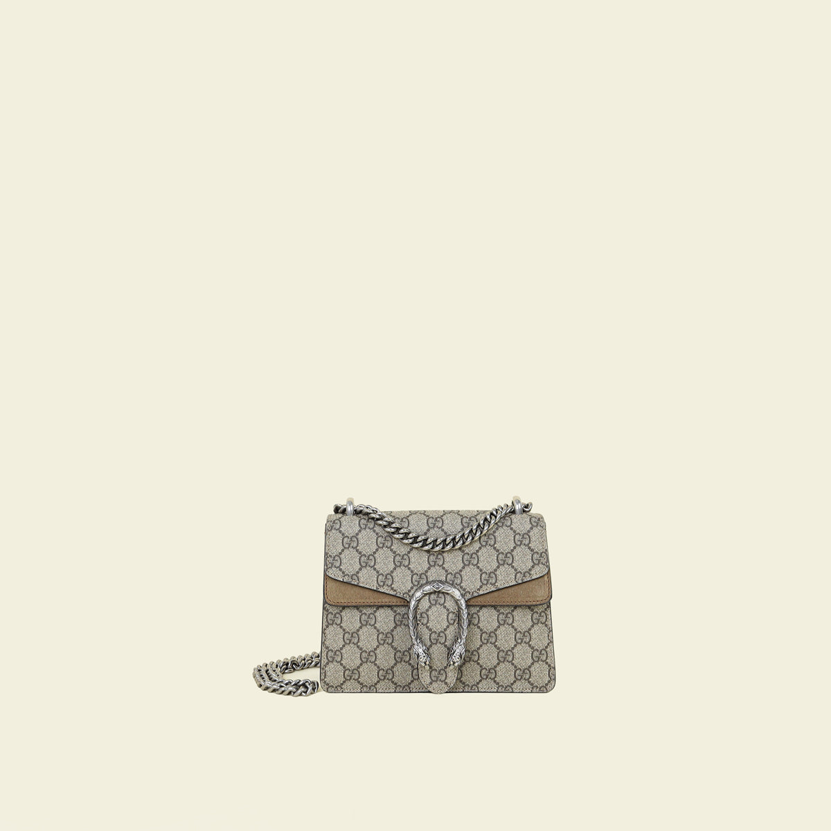 Gucci Bicolor GG Supreme Dionysus Small Shoulder Bag