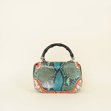 Gucci Multicolor Ltd. Ed. Beaded Tassel New Bamboo Top Handle Bag