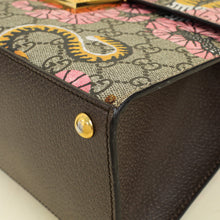 Gucci Multicolor GG Supreme Bengal Print Padlock Top Handle Bag