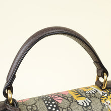 Gucci Multicolor GG Supreme Bengal Print Padlock Top Handle Bag