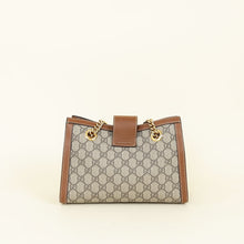 Gucci Bicolor GG Supreme Padlock Small Tote Bag