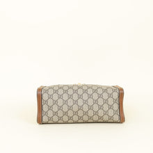 Gucci Bicolor GG Supreme Padlock Small Tote Bag