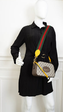 Gucci Tricolor GG Supreme Messenger Bag