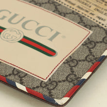 Gucci Bicolor GG Supreme Patchwork Zip Pouch