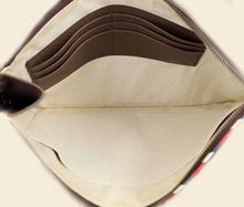 Gucci Bicolor GG Supreme Patchwork Zip Pouch