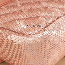 Gucci Pink Sequins GG Marmont Flap Small Shoulder Bag