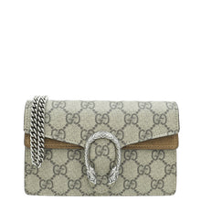 Gucci Ebony GG Supreme Super Mini Dionysus Bag
