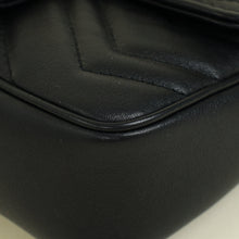 Gucci Black GG Marmont Matelasse Mini Shoulder Bag
