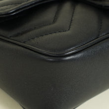 Gucci Black GG Marmont Matelasse Mini Shoulder Bag
