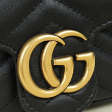 Gucci Black GG Marmont Matelasse Mini Shoulder Bag