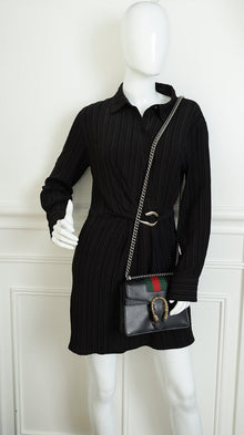 Gucci Black Dionysus Web Small Shoulder Bag