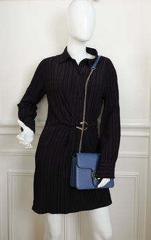 Gucci Blue Interlocking G Flap Small Shoulder Bag