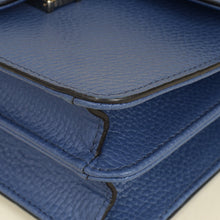 Gucci Blue Interlocking G Flap Small Shoulder Bag