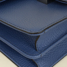 Gucci Blue Interlocking G Flap Small Shoulder Bag