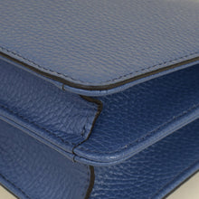 Gucci Blue Interlocking G Flap Small Shoulder Bag