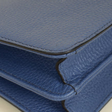 Gucci Blue Interlocking G Flap Small Shoulder Bag