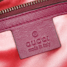 Gucci Violet GG Marmont Velvet Medium Shoulder Bag