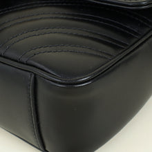 Gucci Black GG Marmont Small Shoulder Bag