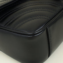 Gucci Black GG Marmont Small Shoulder Bag