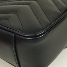 Gucci Black GG Marmont Small Shoulder Bag